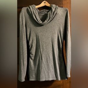 Cowl neck shirt